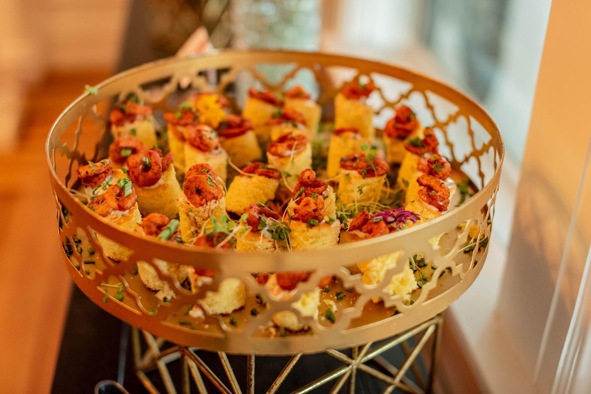 catered shrimp appetizers