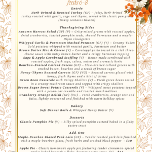 CHEF360 Thanksgiving